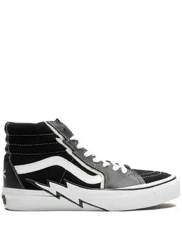 Vans: Чёрные кроссовки  Sk8-Hi