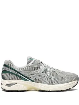 ASICS: Зелёные кроссовки 