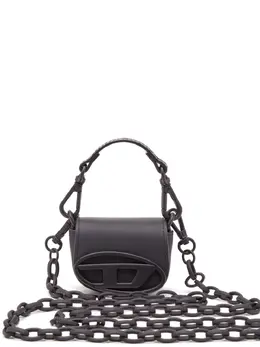 Diesel: Чёрная сумка через плечо 