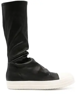 Rick Owens: Чёрные кроссовки  Stocking