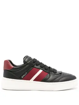 Bally: Чёрные кроссовки 