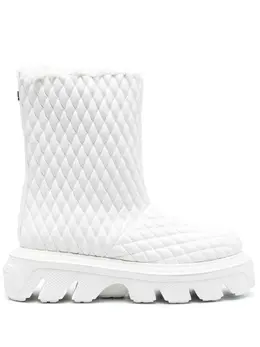 Casadei: Белые ботинки 