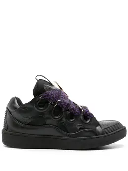 Lanvin: Чёрные кроссовки  Curb