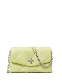 Tory Burch: Зелёный кошелёк  Kira