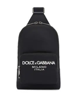 Dolce & Gabbana: Синий рюкзак 