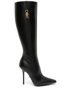 Versace: Чёрные ботинки  Medusa