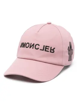 Moncler Grenoble: Розовая шляпа 