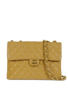 CHANEL Pre-Owned: Бежевая сумка 