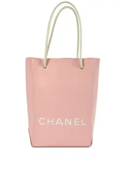 CHANEL Pre-Owned: Розовая сумка-шоппер 