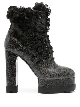 Casadei: Чёрные ботинки  Nancy