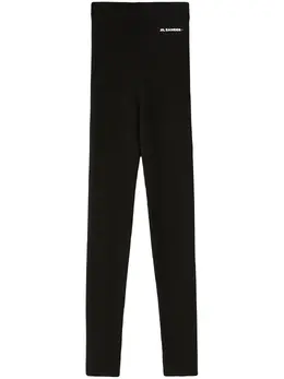 Jil Sander: Легинсы с принтом 