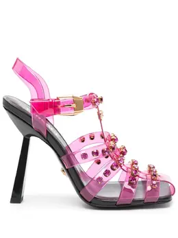 Versace Pre-Owned: Розовые сандалии 