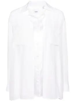 Burberry Pre-Owned: Шёлковая рубашка 
