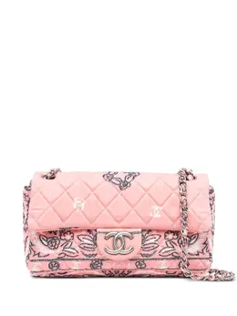CHANEL Pre-Owned: Розовая сумка 