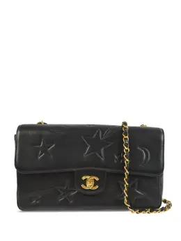 CHANEL Pre-Owned: Чёрная сумка 