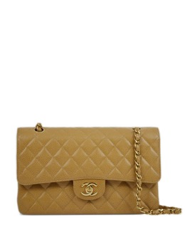 CHANEL Pre-Owned: Бежевая сумка 