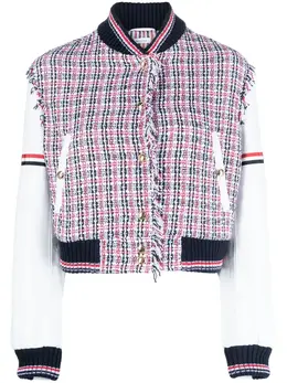 Thom Browne: Куртка  RWB в полоску