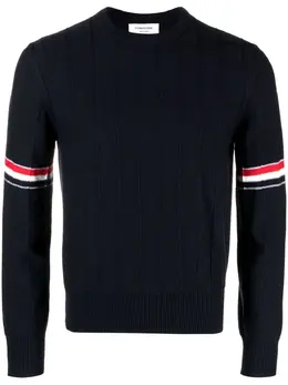 Thom Browne: Свитер  RWB в полоску
