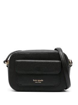 Kate Spade: Чёрная сумка через плечо 