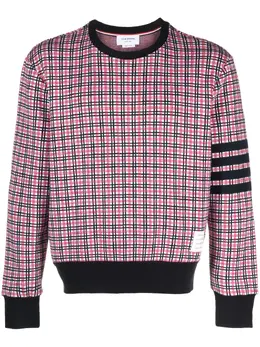 Thom Browne: Жаккардовый свитшот 