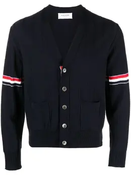 Thom Browne: Кардиган  RWB в полоску