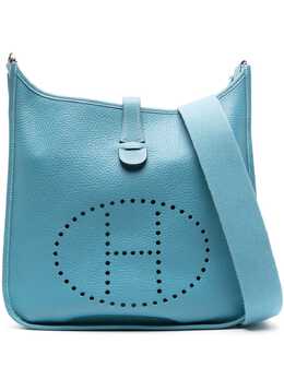 Hermès Pre-Owned: Голубая сумка 