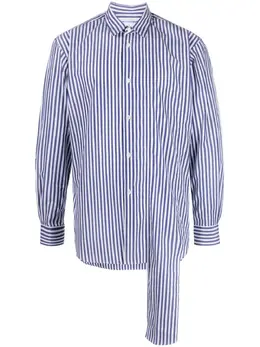 Comme Des Garçons Shirt: Рубашка в полоску 