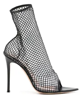 Gianvito Rossi: Чёрные ботинки 
