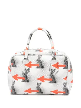 Prada Pre-Owned: Сумка с принтом 