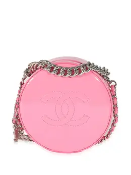 CHANEL Pre-Owned: Розовая сумка через плечо 