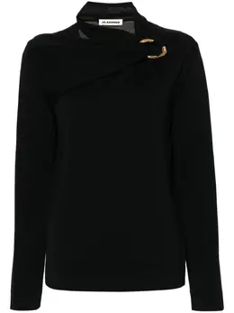 Jil Sander: Трикотажный шарф 