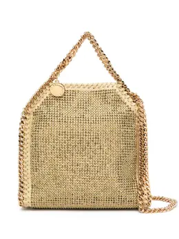 Stella McCartney: Бежевая сумка  Falabella