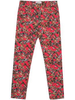 Vivienne Westwood: Брюки  Orb с принтом