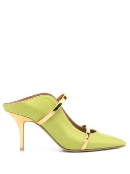 Malone Souliers: Зелёные сабо 