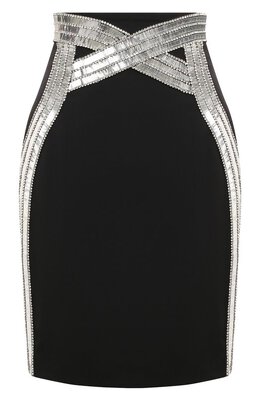 Balmain: Юбка из шерсти 