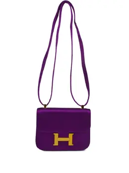 Hermès Pre-Owned: Фиолетовая сумка 