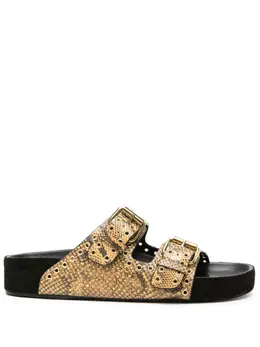 ISABEL MARANT: Светлые сандалии  Lennyo