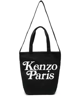 Kenzo: Чёрная сумка-шоппер 