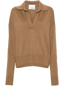 ISABEL MARANT: Свитер с английским воротником 