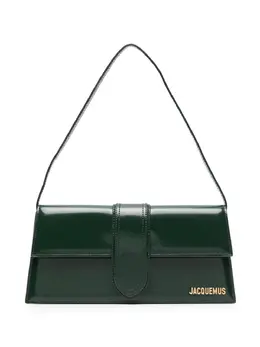 Jacquemus: Тёмная сумка  Le Bambino Long