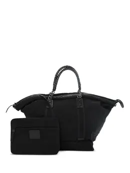 CHANEL Pre-Owned: Чёрная спортивная сумка 