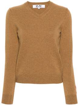 Comme Des Garçons Play: Свитер  Heart из шерсти