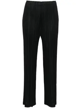 Pleats Please Issey Miyake: Прямые брюки 