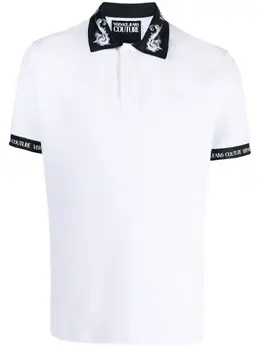 Versace Jeans Couture: Хлопковое поло 