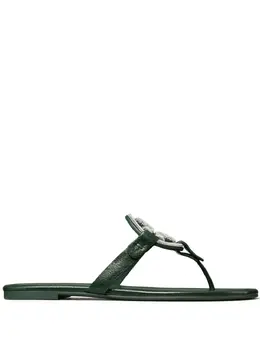 Tory Burch: Тёмные сандалии  Miller Pavé