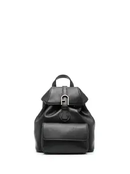 Furla: Чёрный рюкзак 