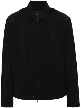 Y-3: Чёрная куртка 