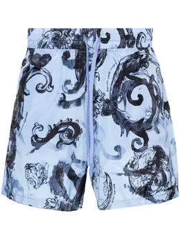 Versace Jeans Couture: Шорты с принтом 
