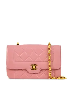 CHANEL Pre-Owned: Розовая сумка 