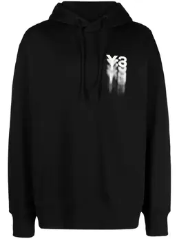 Y-3: Толстовка с принтом 